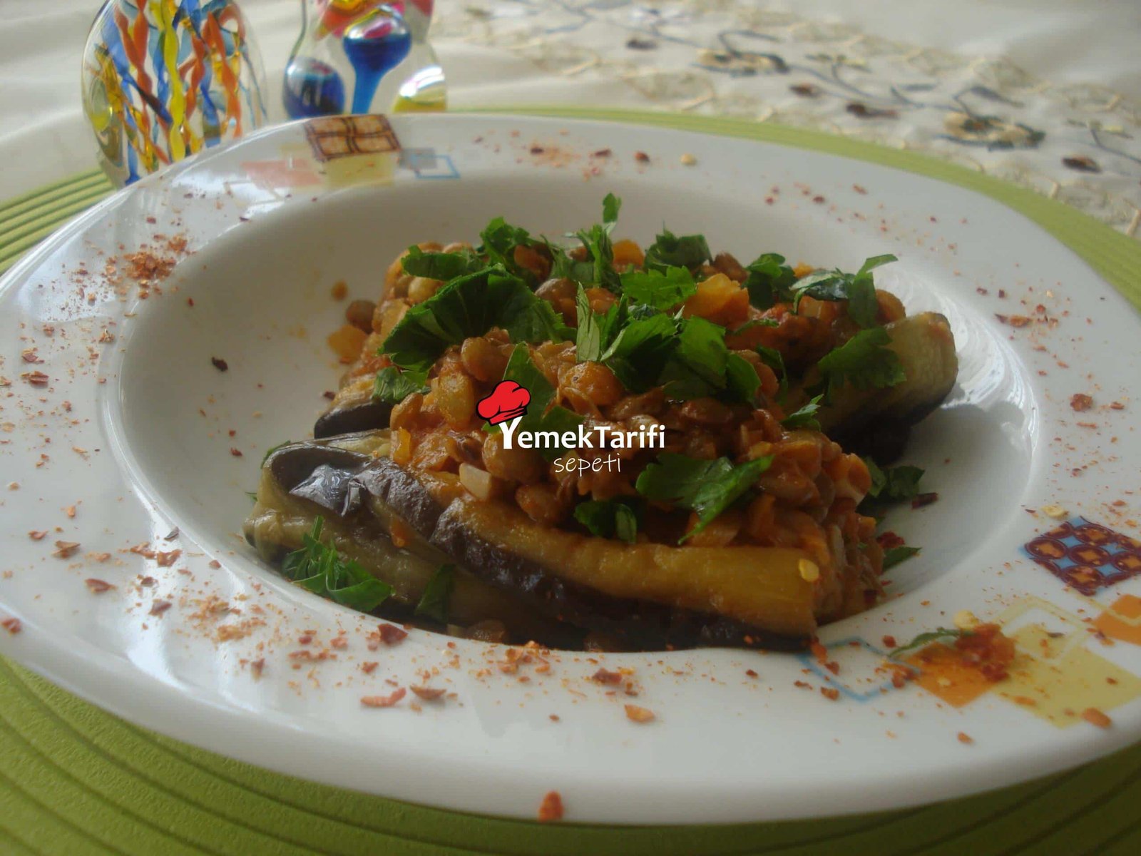Patlıcanlı Yeşil Mercimek Yemeği Tarifi Sebze Yemekleri Patlıcanlı Yeşil Mercimek Yemeği Tarifi Sebze Yemekleri